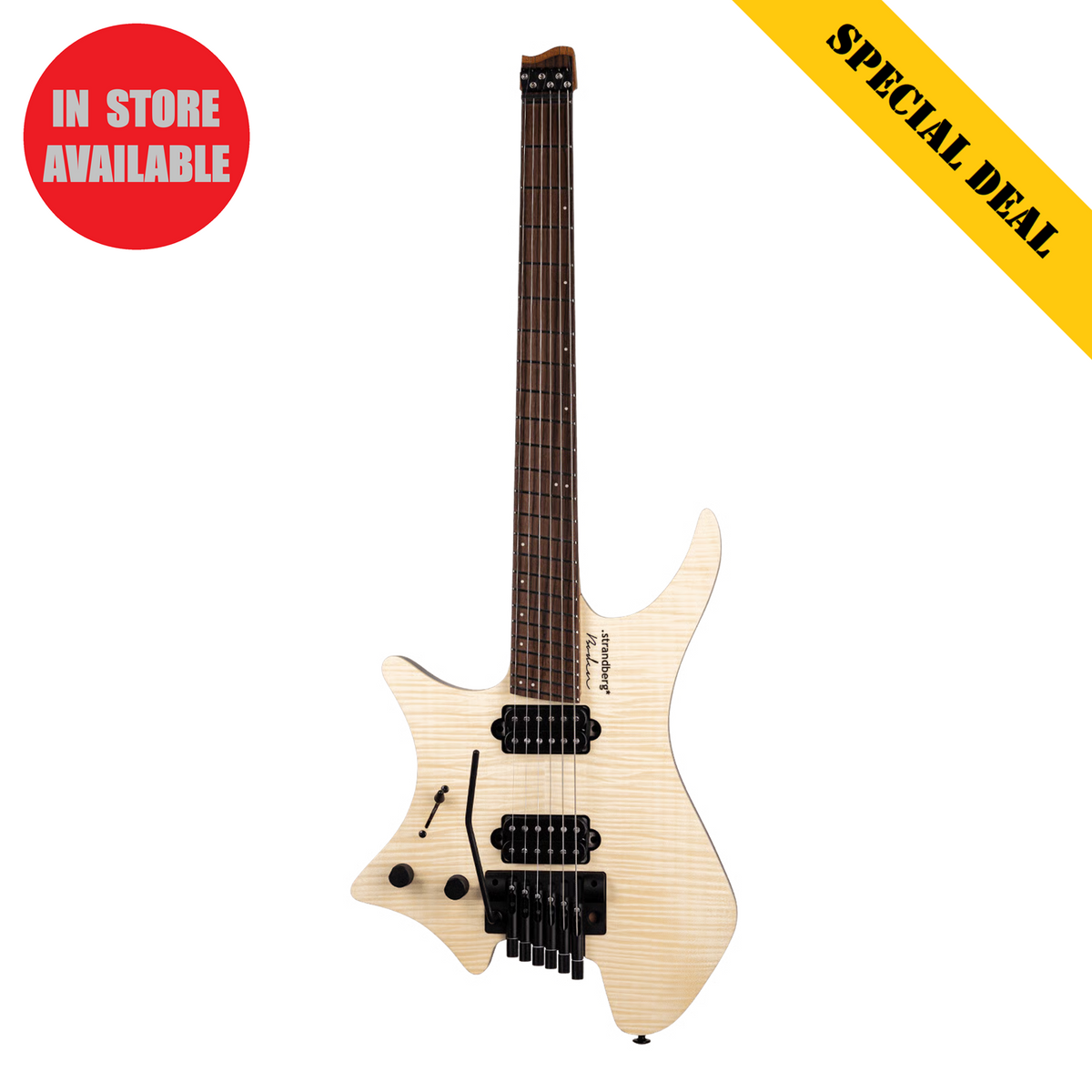 STRANDBERG Boden Standard NX 6 Lefty Tremolo Natural – H Music