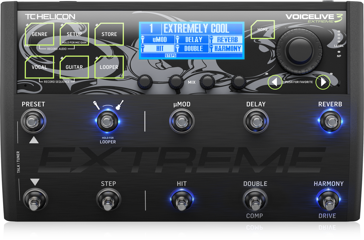 【メンテナンス済】TC-Helicon VoiceLive 3 Extreme TC HELICON Voicelive 3 Extreme Vocal and Guitar Effects – H Music