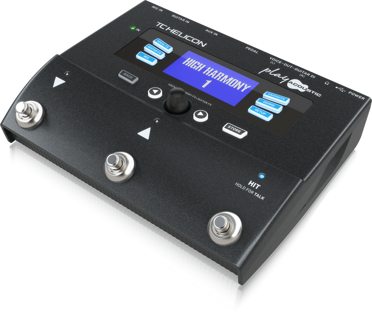 TC HELICON Play Acoustic Vocal and Acoustic Guitar Effects – H Music