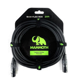 MAMMOTH Flex Series Microphone Cable 20ft XLR/XLR