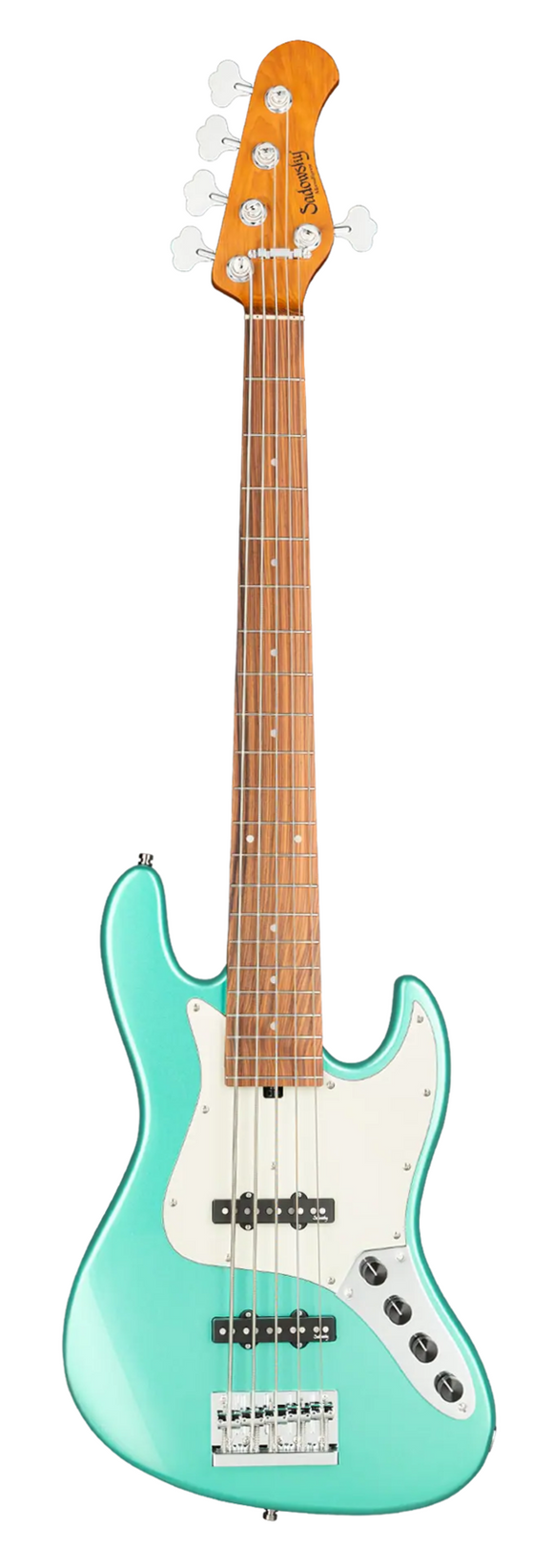 SADOWSKY MetroExpress 5-String Vintage J/J Bass Sage Green Morado