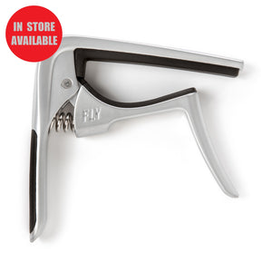 DUNLOP Trigger Fly Capo Curved - Satin Chrome