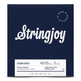 STRINGJOY Signatures Nickel Wound 5 String Long Scale Bass Strings Super Light Gauge 45-125