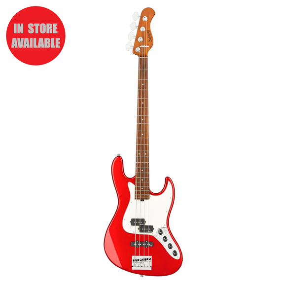SADOWSKY MetroExpress 4-String Hybrid P/J Bass Candy Apple Red Morado