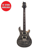 PRS SE CE 24 Quilt Charcoal Top/White Doghair Back