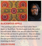 KALA Desert StoryLines "Blackwood Apple" by Evelyn Young Concert Ukulele