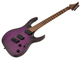 SOLAR A1.6FDPB-FF - Flame Deep Purple Burst Matte