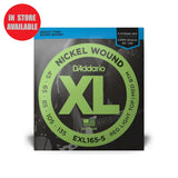 D'Addario XL Nickel 5-String Bass Strings Regular Light Top/Medium Bottom Long Scale 45-135