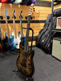 MUSIC MAN Jason Richardson 6-String Cutlass Natural Buckeye Burl Black Burst - Used