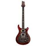 PRS SE Custom 24-08 Quilt Charcoal Cherry Burst
