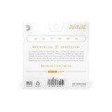 D'Addario XS Coated Electric Guitar Strings Regular Light 10-46