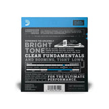 D'Addario XL Nickel 5-String Bass Strings Regular Light Top/Medium Bottom Long Scale 45-135