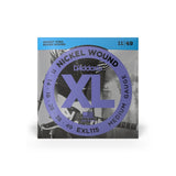 D'Addario XL Nickel Electric Guitar Strings Medium 11-49