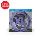 D'Addario XL Nickel Electric Guitar Strings Medium 11-49