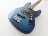 FGN(Fujigen) Boundary Mighty Jazz BMJ-G Electric Bass Transparent Blue Sunburst