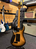 MUSIC MAN Jason Richardson 6-String Cutlass Natural Buckeye Burl Black Burst - Used