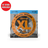 D'Addario XL Nickel Electric Guitar Strings Light Top/Heavy Bottom 10-52