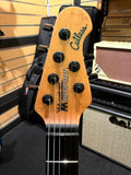 MUSIC MAN Jason Richardson 6-String Cutlass Natural Buckeye Burl Black Burst - Used