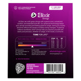ELIXIR Acoustic Guitar Strings Phosphor Bronze with Nanoweb Coating Light 12-53