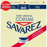 SAVAREZ 500CR New Cristal Corum Normal Tension Classical Guitar Strings