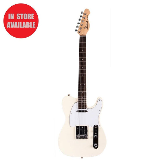 ARIA 615 Frontier Electric Guitar Ivory