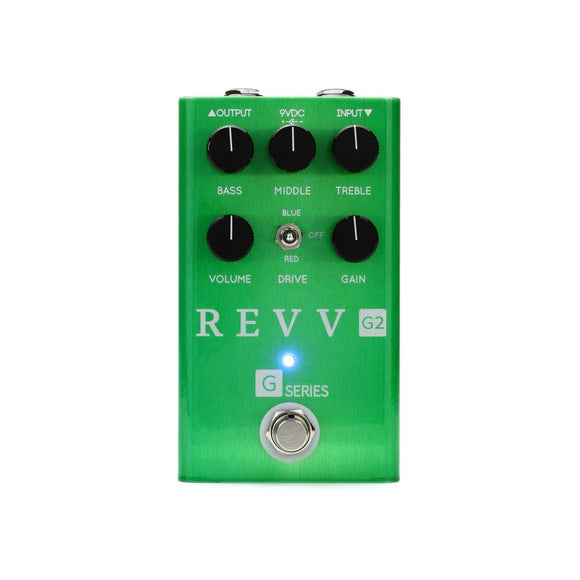 Revv G2 Green Channel Overdrive Pedal