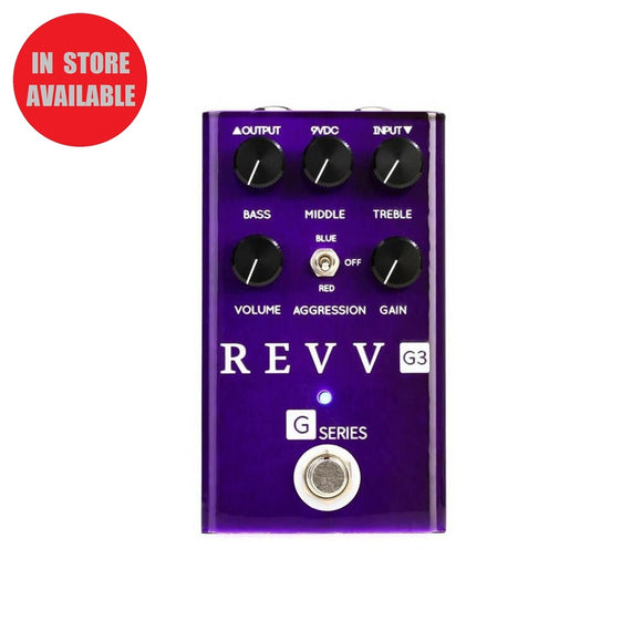 Revv G3 Purple Channel Distortion Pedal