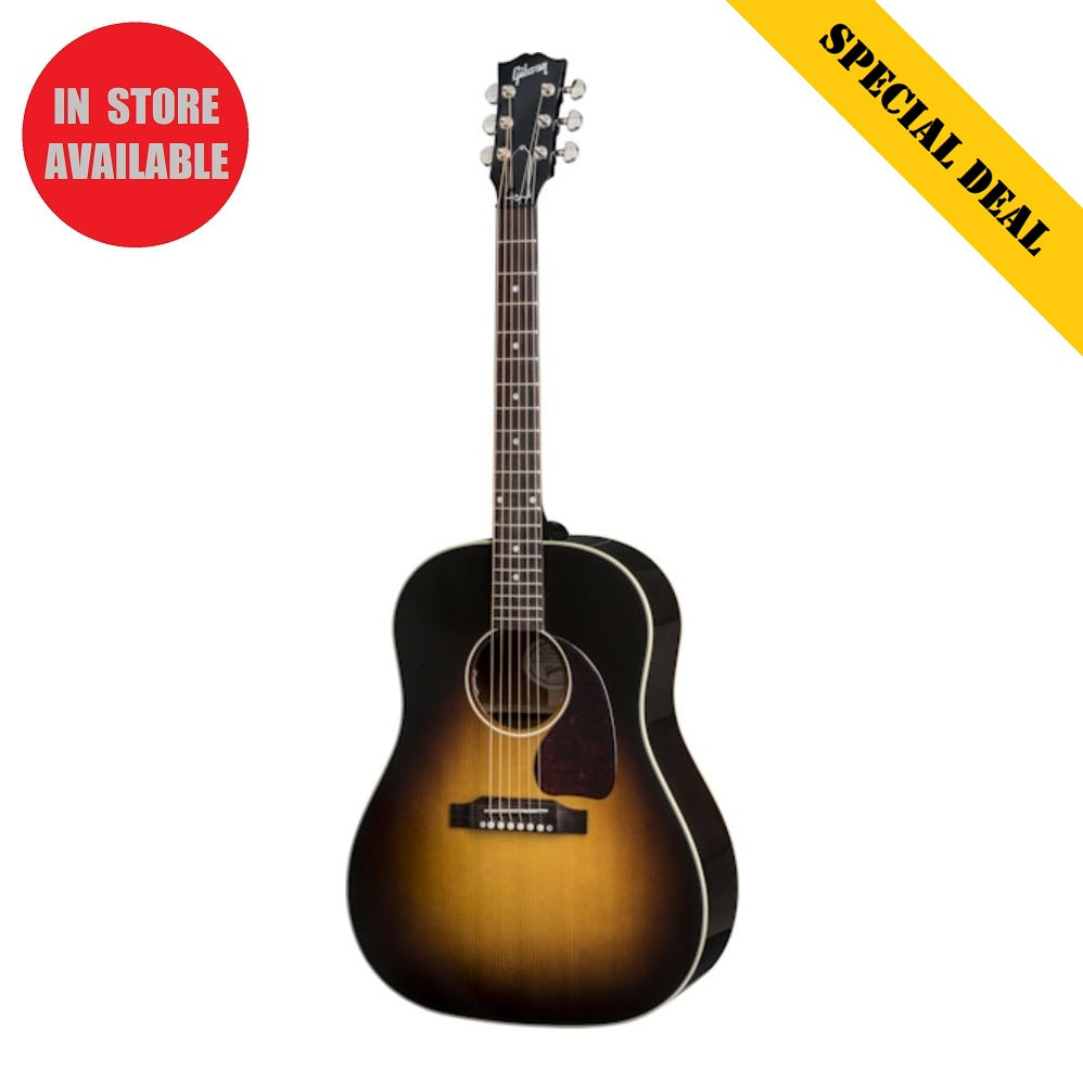 GIBSON J-45 Standard Acoustic/Electric Vintage Sunburst – H Music