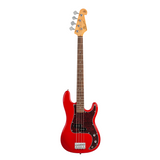 SX SPB62 Electric Bass Fiesta Red