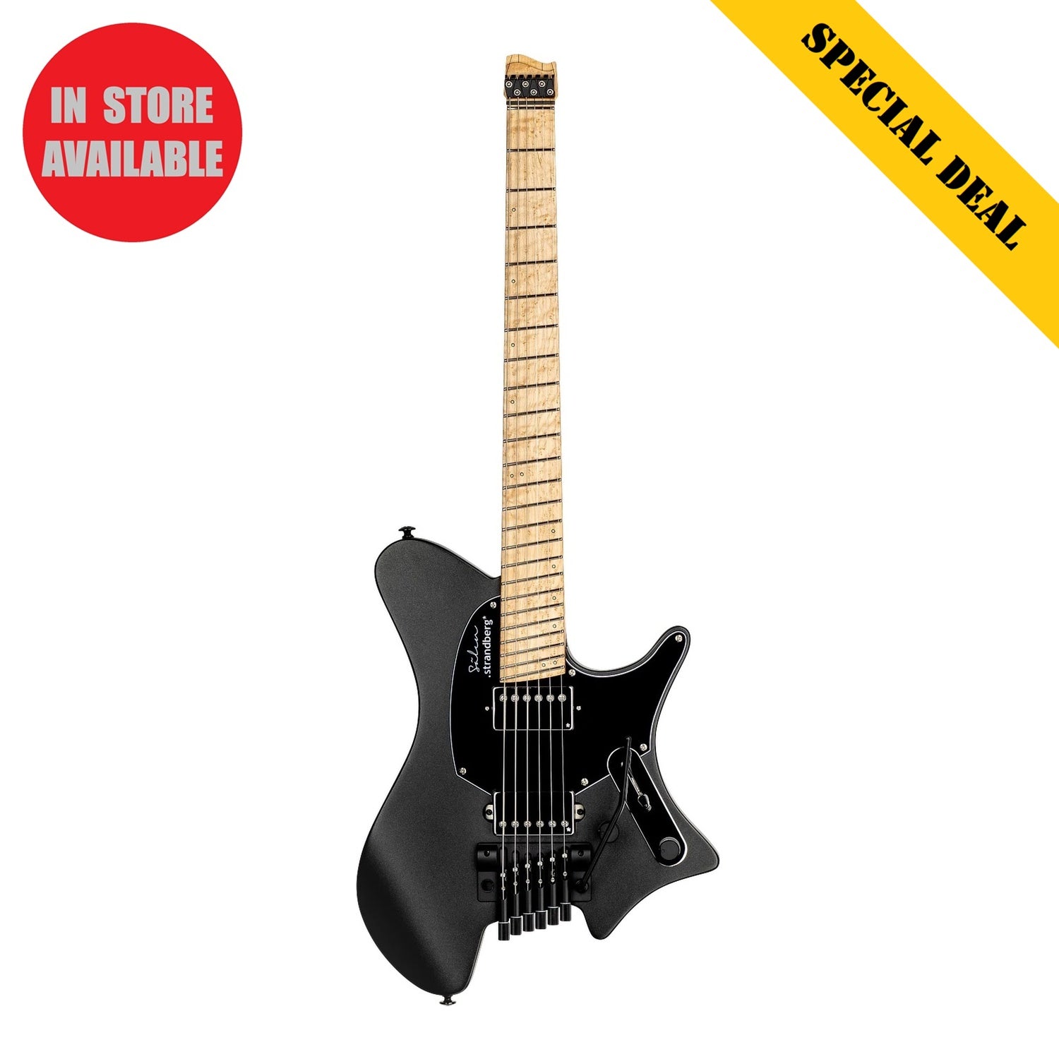 STRANDBERG Sälen Classic NX 6 Tremolo Black – H Music