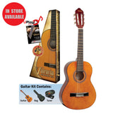 VALENCIA VC102K 1/2 Size Classical Guitar Pack