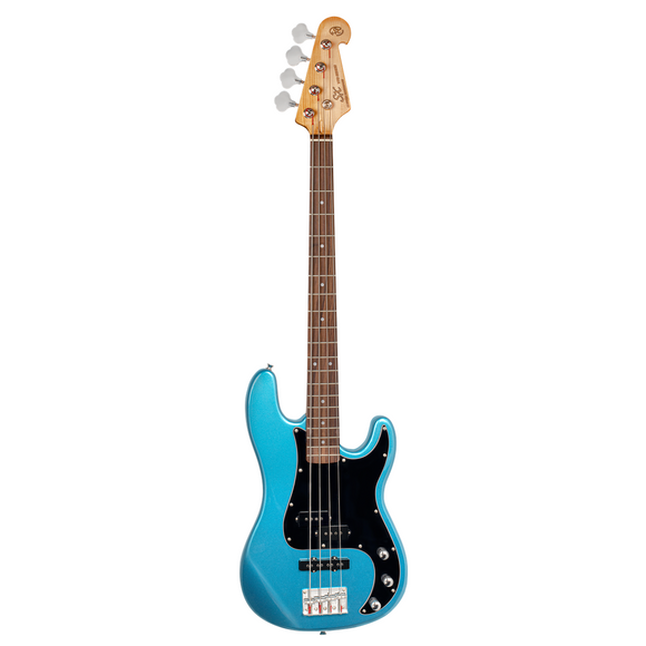 SX VEP62 Electric Bass Lake Placid Blue