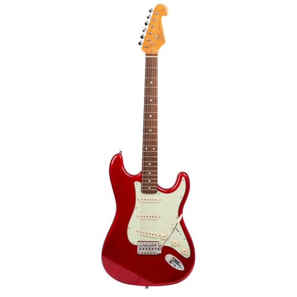 SX VES62 Electric Guitar Candy Apple Red