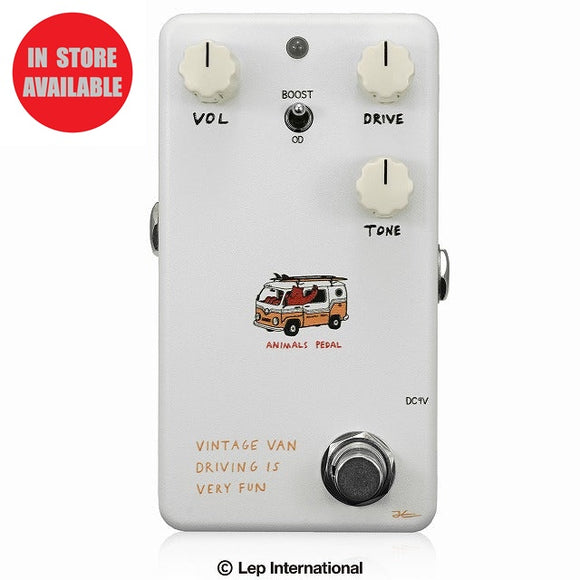 ギター Vintage Van Driving is Very Fun ANIMALS PEDAL Vintage Van Driving Is Very Fun Overdrive – H