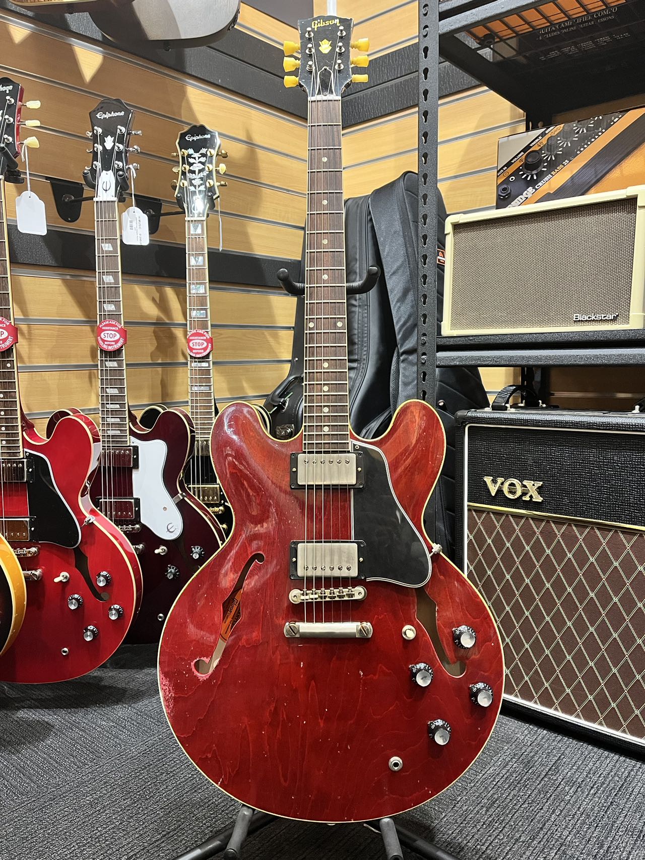 ギター Gibson Murphy Lab Heavy heavyAging ES335 Gibson Murphy Lab Heavy Aged 1958 ES-335 - Dirty Blonde