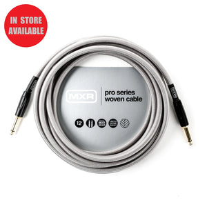 MXR Pro Series Woven Instrument Cable 12ft Straight/Straight