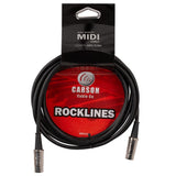 CARSON RMD10 MIDI Cable 10ft