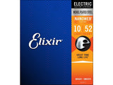 ELIXIR Electric Guitar Strings Nickel Plated Steel with Nanoweb Coating Light/Heavy 10-52